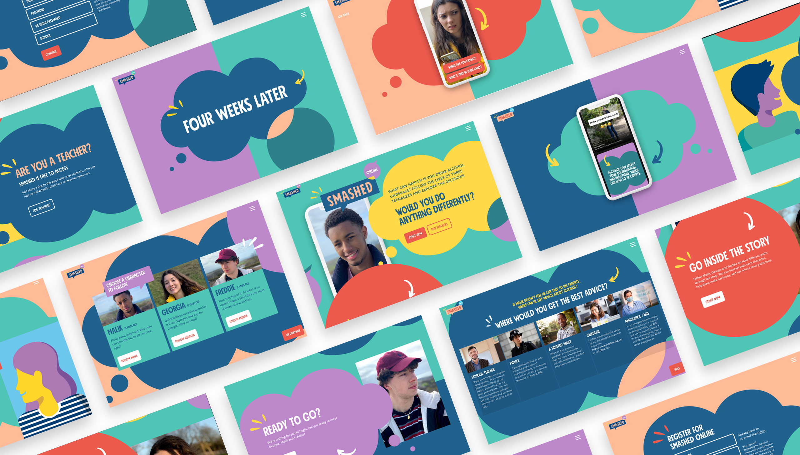 Smashed — Interactive Learning Experience