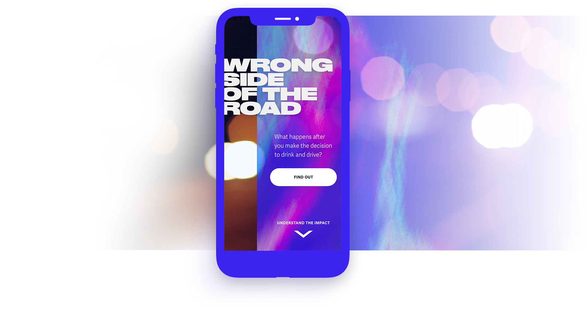 Wrong Side of the Road — Interactive drink-driving experience