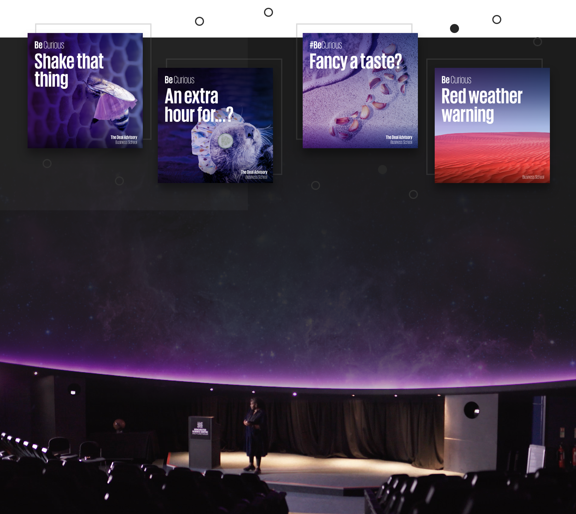 Be Curious — KPMG learning campaign