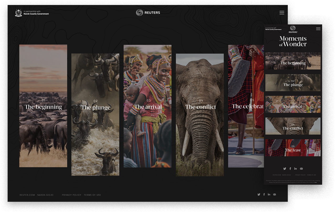 Moments of Wonder &mdash; Maasai warriors and the Great Migration