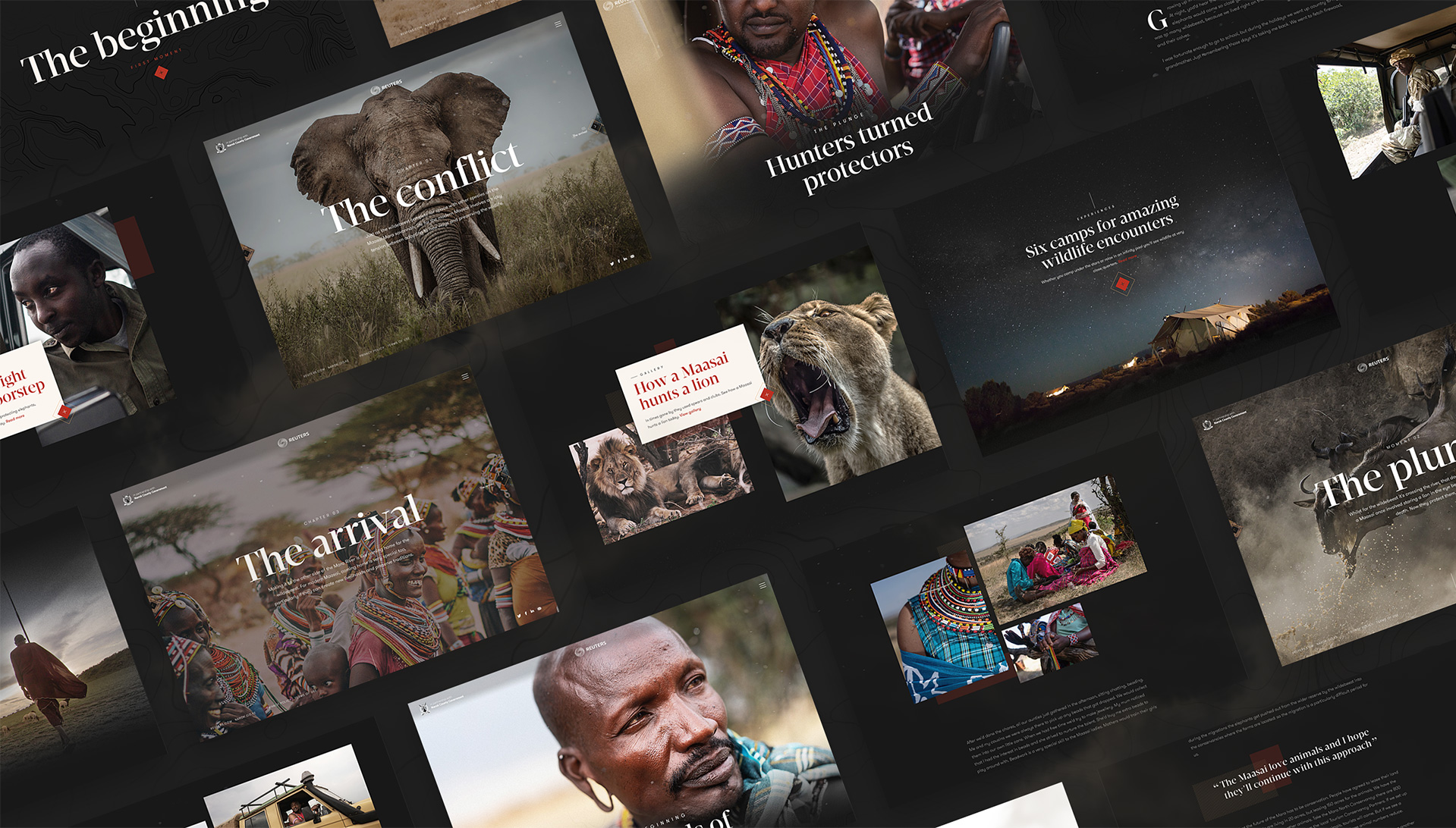 Moments of Wonder &mdash; Maasai warriors and the Great Migration