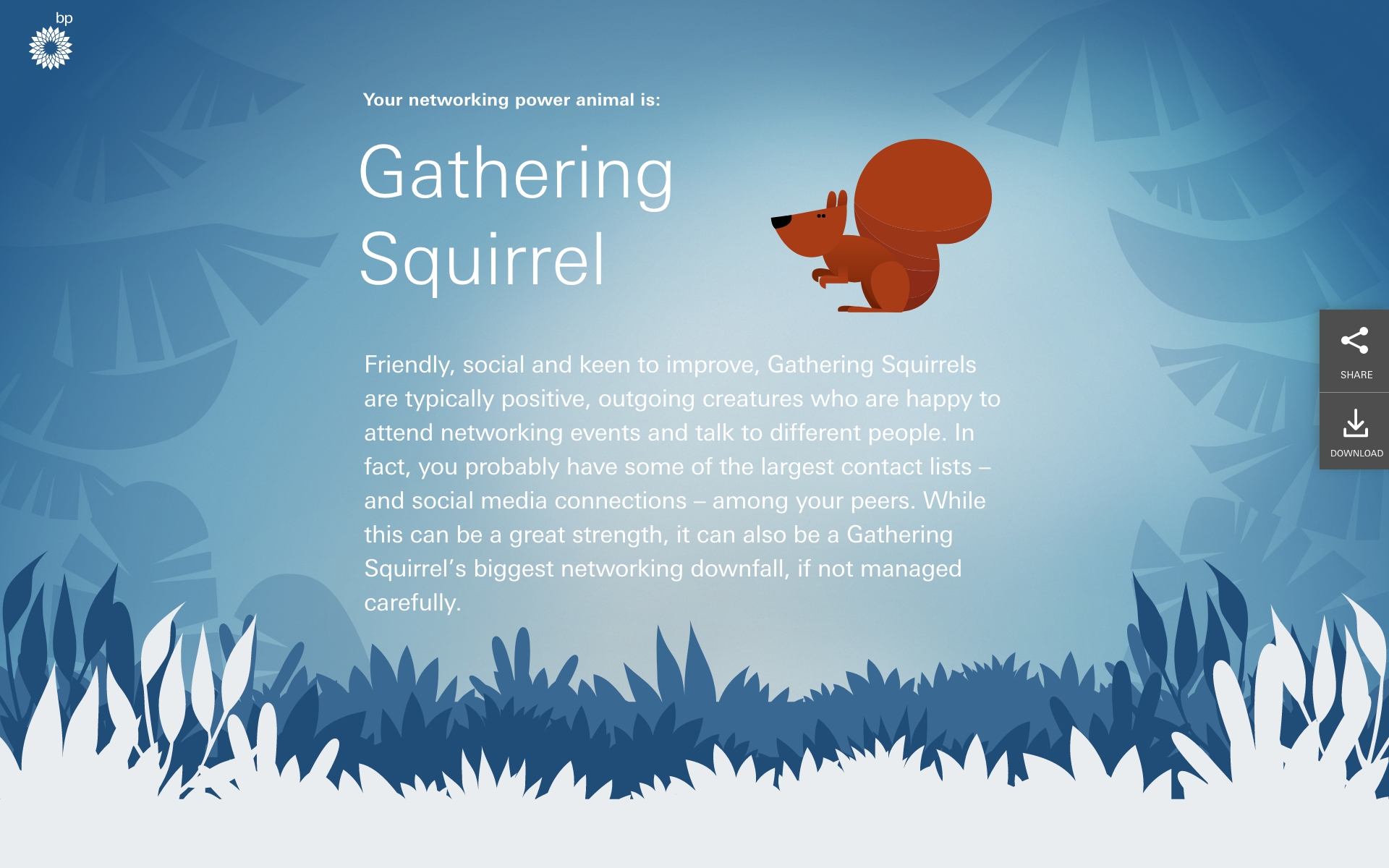 Networking Power Animal — character 8
