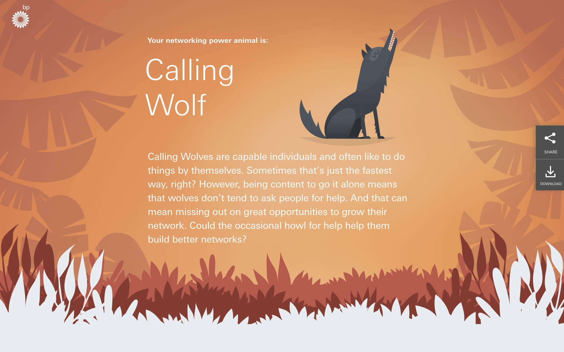 Networking Power Animal — character 9