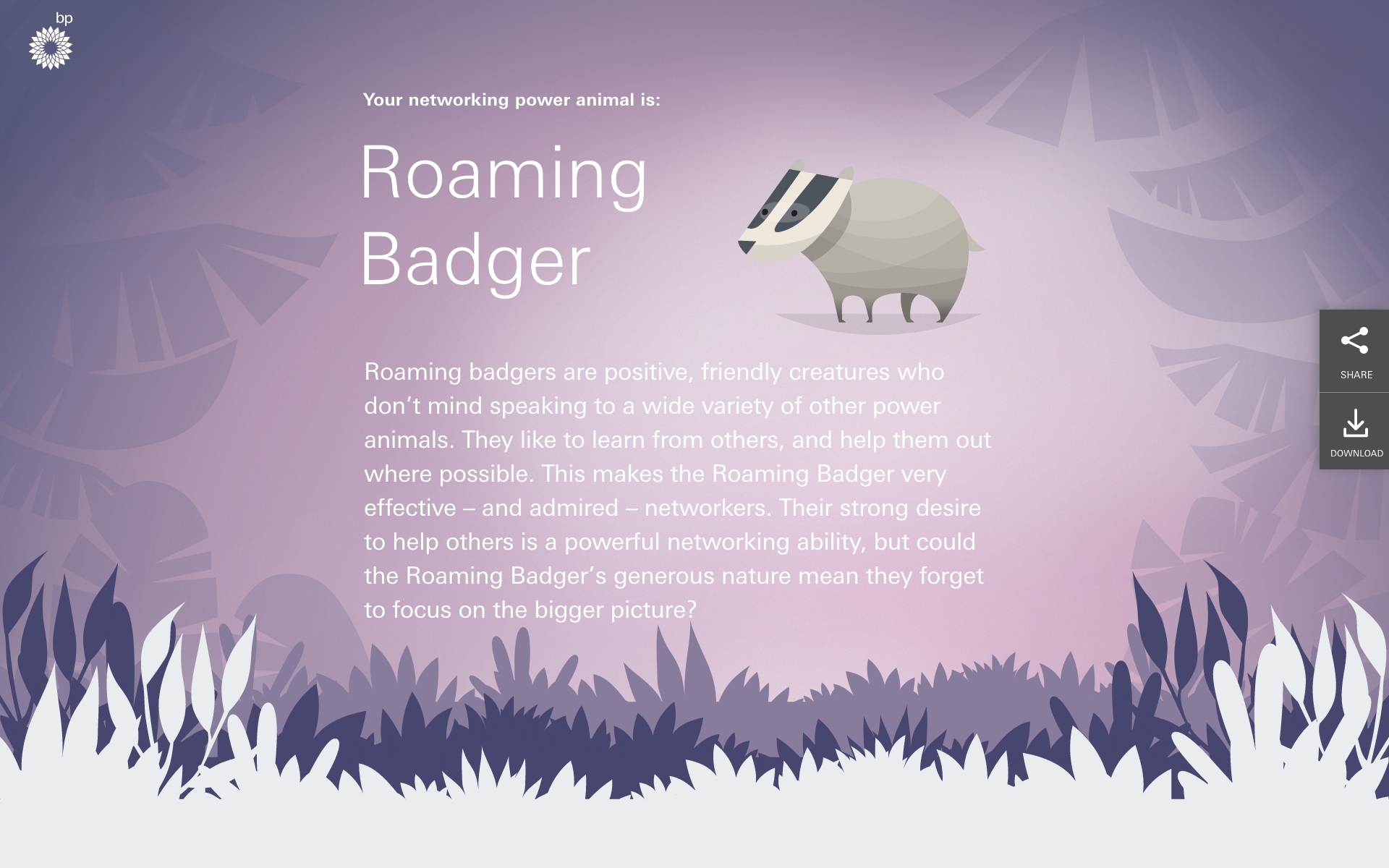 Networking Power Animal — character 7
