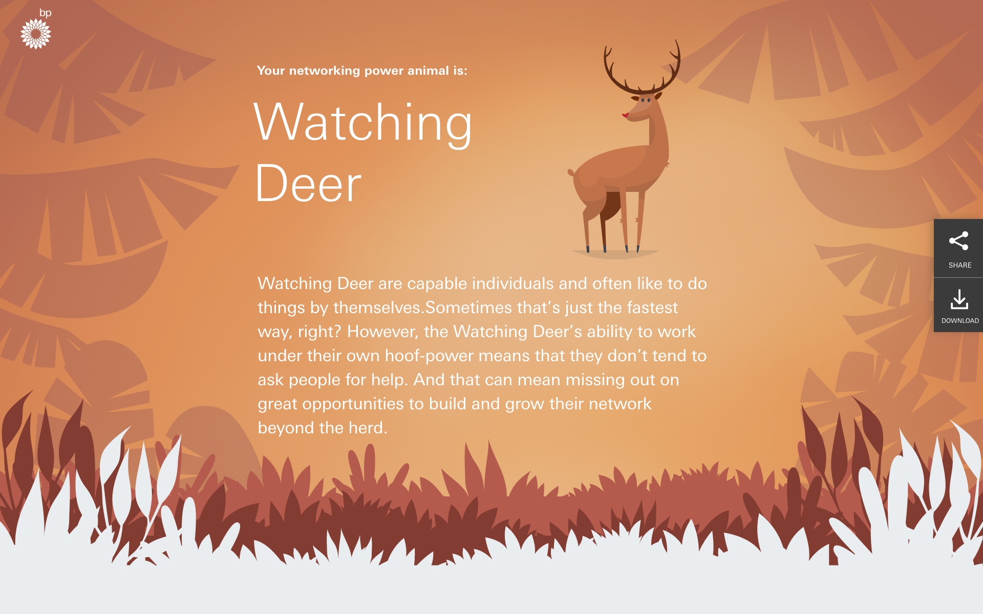 Watching Deer