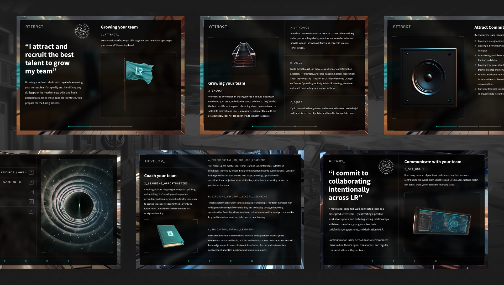 The Legacy — Interactive Experience Interface