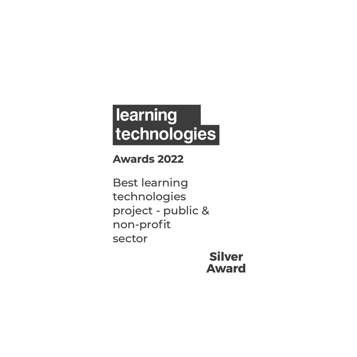 Learning Technologies Award 2022 - We Are Tilt